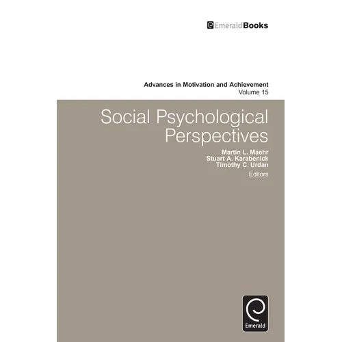 Social Psychological Perspectives - Paperback