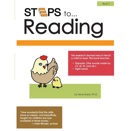 Steps to Reading Book 3: Digraphs - Paperback