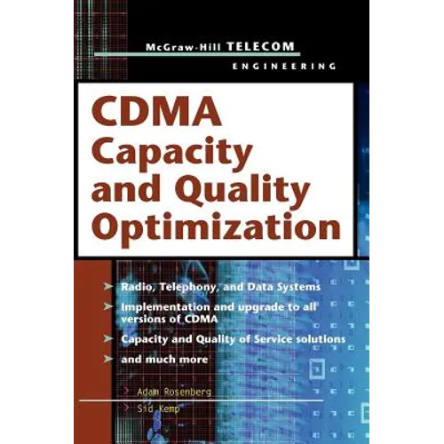 CDMA Capacity and Quality Optimization - Hardcover