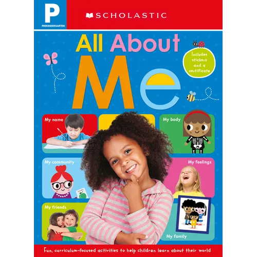 All about Me Workbook: Scholastic Early Learners (Workbook) - Paperback