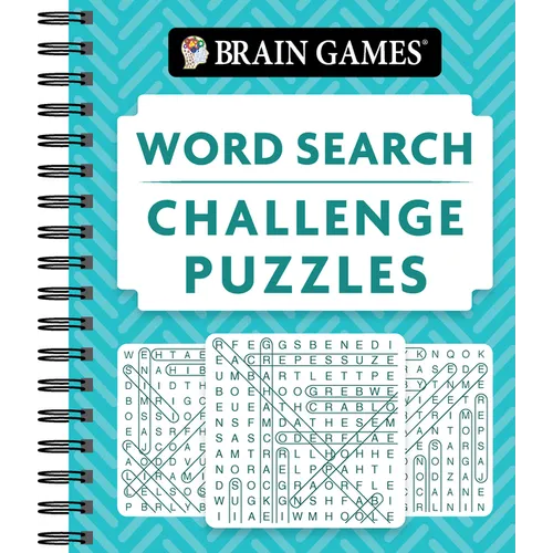 Brain Games - Word Search Challenge Puzzles - Spiral