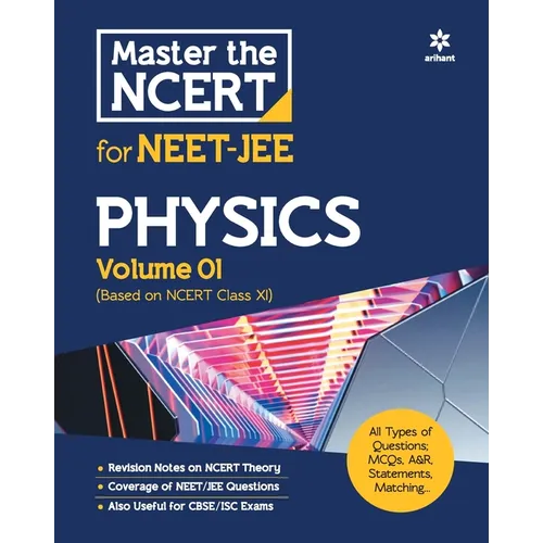 Master the NCERT for NEET and JEE Physics Vol 1 - Paperback