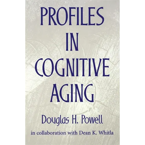 Profiles in Cognitive Aging - Hardcover