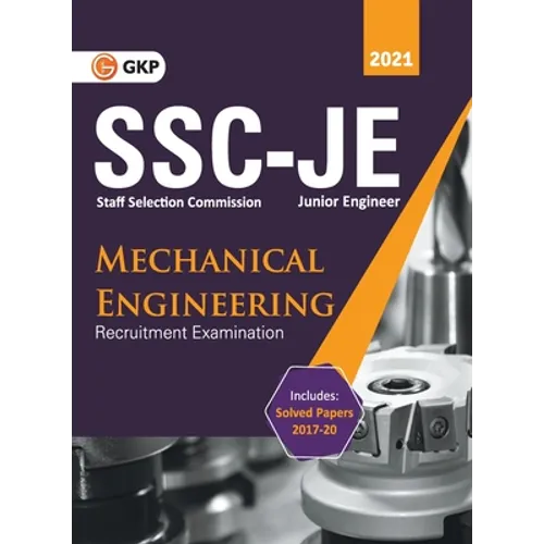 SSC 2021 Junior Engineers - Mechanical Engineering - Guide - Paperback