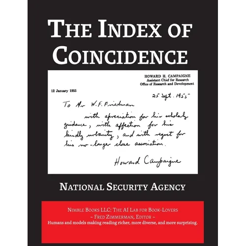The Index of Coincidence - Paperback