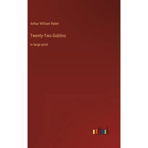 Twenty-Two Goblins: in large print - Hardcover