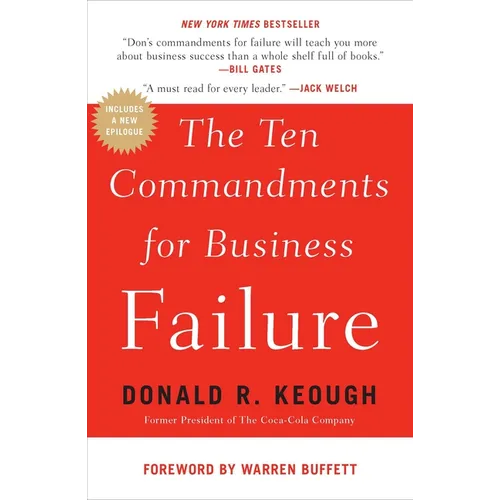 The Ten Commandments for Business Failure - Paperback