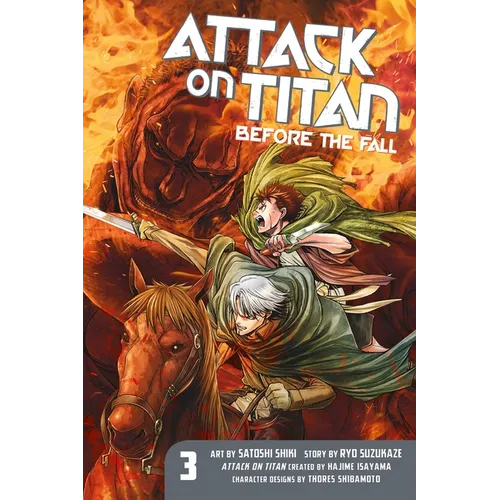 Attack on Titan: Before the Fall 3 - Paperback